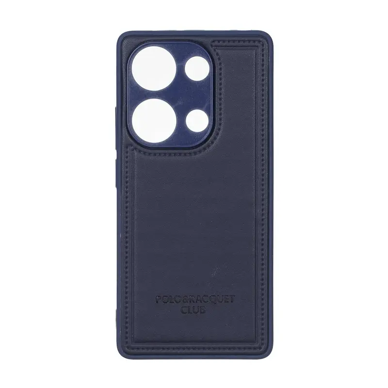 قاب گوشی Redmi Note 13 Pro 4G - Poco M6 Pro 4G شیائومی اورجینال POLO پولو چرمی طرح دوخت محافظ لنزدار کد 159720