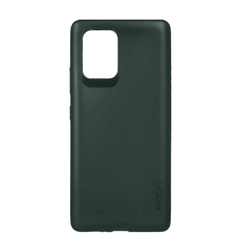 قاب گوشی Galaxy S10 lite سامسونگ طرح ژله ای اورجینال راک ROCK سبز تیره کد 99539