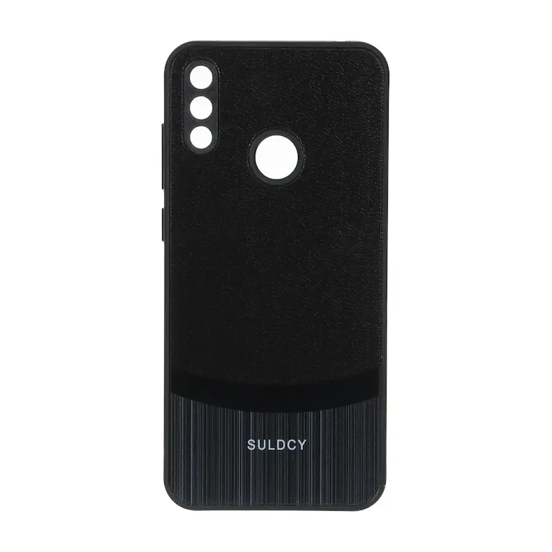 قاب گوشی Huawei Y7 2019 - Y7 Prime 2019 هوآوی سخت اورجینال SULDCY دوتکه طرح چرم کد 99580