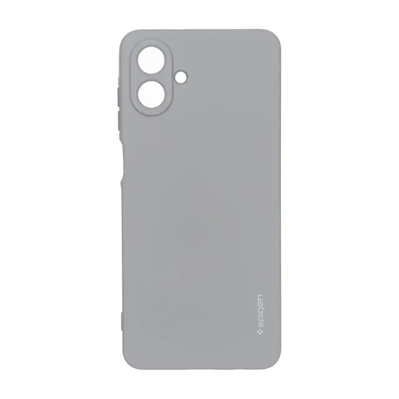 قاب گوشی Galaxy A07 سامسونگ سیلیکونی ژله ای PC برند SPIGEN اسپیگن طوسی کد 99644