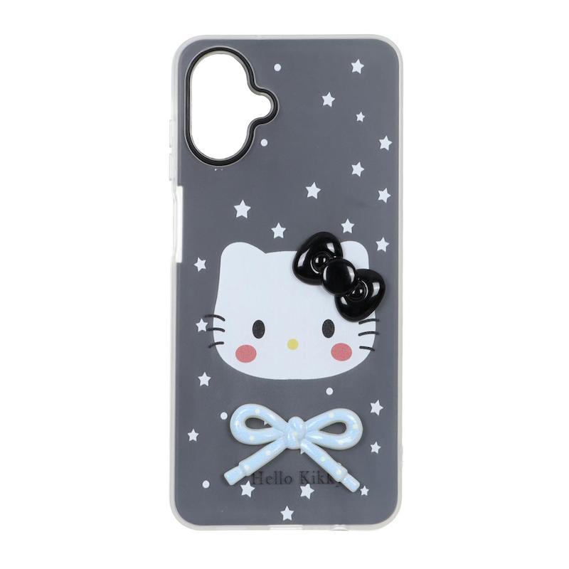قاب گوشی Galaxy A07 سامسونگ پاستیلی مات دوتیکه فانتزی SO CUTE طرح کیتی کیوت مشکی کد 99691
