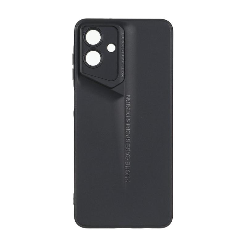 قاب گوشی Galaxy A07 سامسونگ سری Porsche Design پورش دیزاین Hard LUXURY محافظ لنز دار مشکی کد 99694