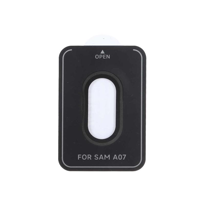 محافظ لنز دوربین گوشی Galaxy A07 سامسونگ اورجینال محافظ لنز Camera Lens رینگی فلزی مشکی کد 99698