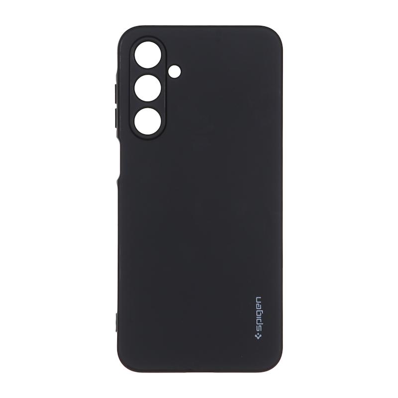 قاب گوشی Galaxy A16 سامسونگ سیلیکونی ژله ای PC برند SPIGEN اسپیگن مشکی کد E12-99724