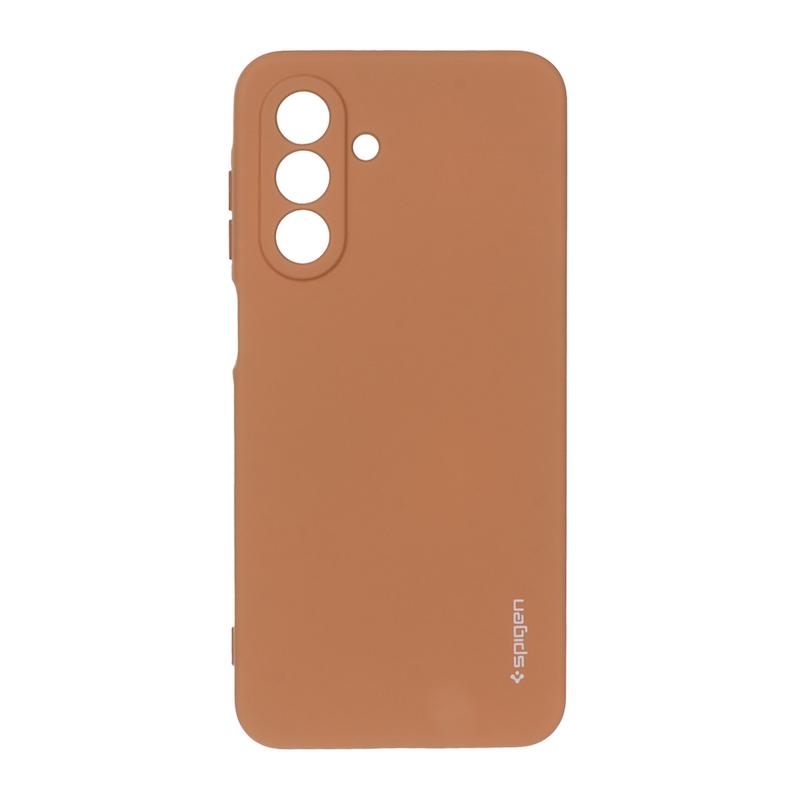 قاب گوشی Galaxy A26 سامسونگ سیلیکونی ژله ای PC برند SPIGEN اسپیگن قهوه ای کد 99732