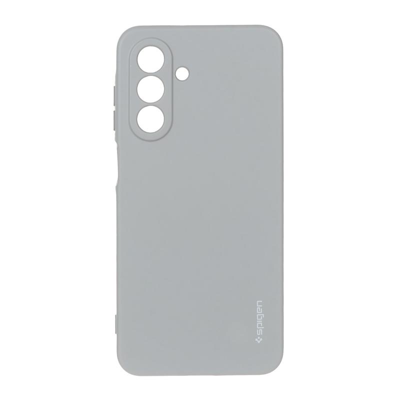 قاب گوشی Galaxy A26 سامسونگ سیلیکونی ژله ای PC برند SPIGEN اسپیگن طوسی کد 99736