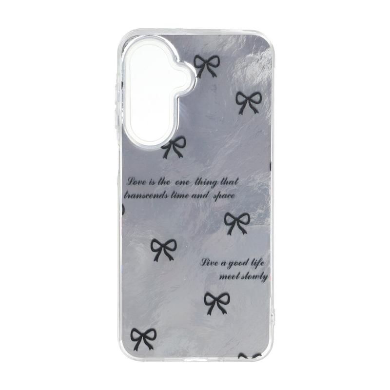 قاب گوشی Galaxy A17 سامسونگ IMD لیزری لاکچری سخت HARD طرح پاپیون کیوت کد 99757