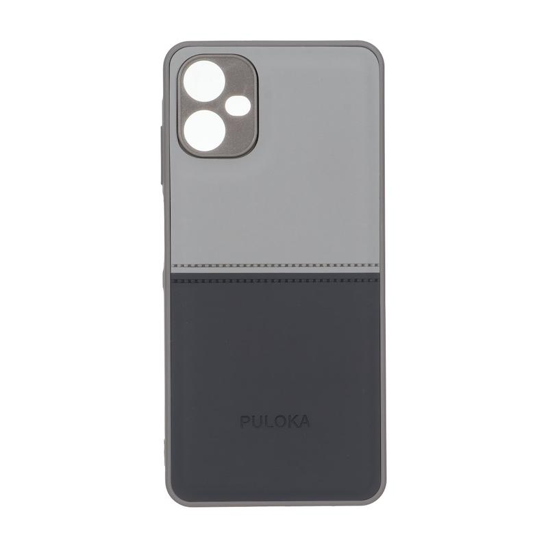 قاب گوشی Galaxy A06 سامسونگ اورجینال Puloka پولوکا طرح جیر دو تکه دوخت دار محافظ لنزدار کد 159736