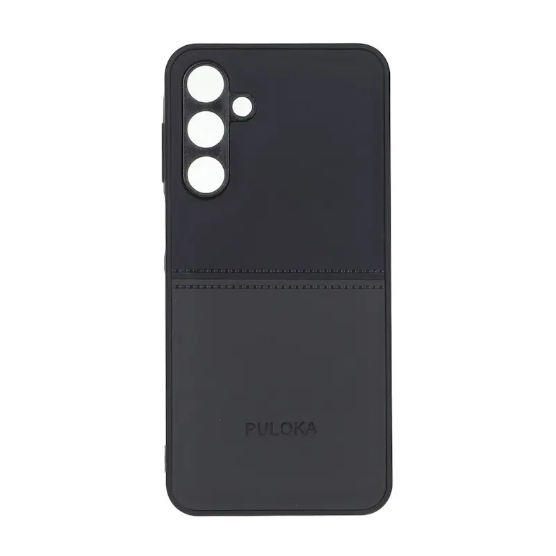 قاب گوشی Galaxy A16 سامسونگ اورجینال Puloka پولوکا طرح جیر دو تکه دوخت دار محافظ لنزدار کد 159741