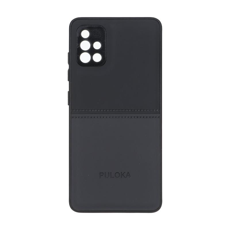 قاب گوشی Galaxy A51 سامسونگ اورجینال Puloka پولوکا طرح جیر دو تکه دوخت دار محافظ لنزدار کد 159753