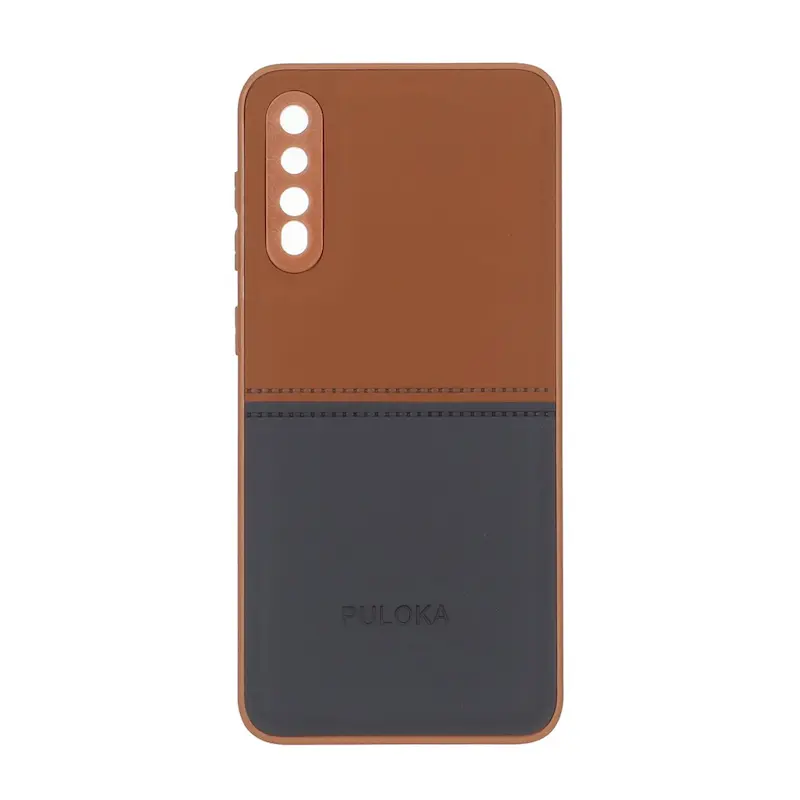 قاب گوشی Galaxy A30S - A50S - A50 سامسونگ اورجینال Puloka پولوکا طرح جیر دو تکه دوخت دار محافظ لنزدار کد 159770