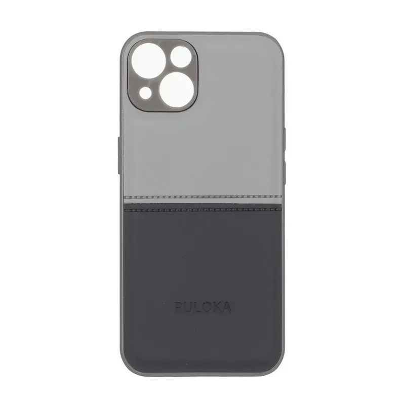 قاب گوشی iPhone 13 آیفون اورجینال Puloka پولوکا طرح جیر دو تکه دوخت دار محافظ لنزدار کد 159780