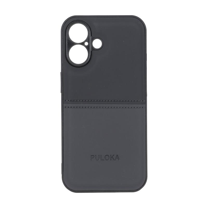 قاب گوشی iPhone 16 آیفون اورجینال Puloka پولوکا طرح جیر دو تکه دوخت دار محافظ لنزدار کد 159781