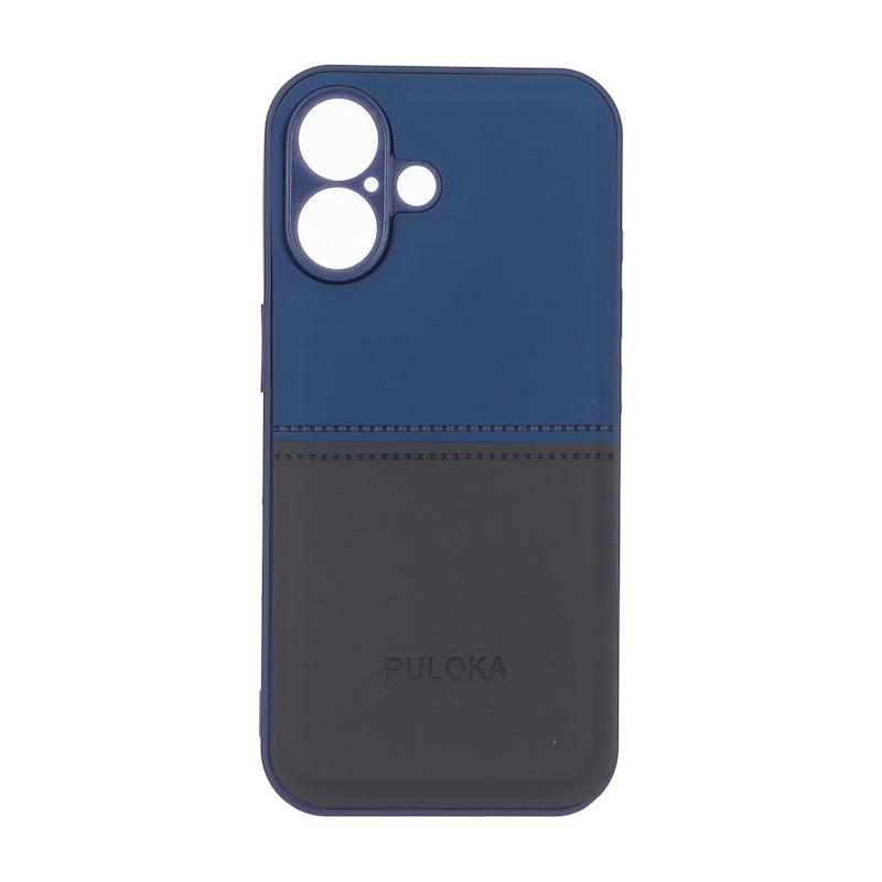 قاب گوشی iPhone 16 آیفون اورجینال Puloka پولوکا طرح جیر دو تکه دوخت دار محافظ لنزدار کد 159783