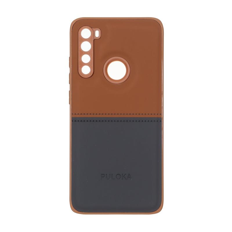 قاب گوشی Redmi Note 8 - Redmi Note 8 2021 شیائومی اورجینال Puloka پولوکا طرح جیر دو تکه دوخت دار محافظ لنزدار کد 159806