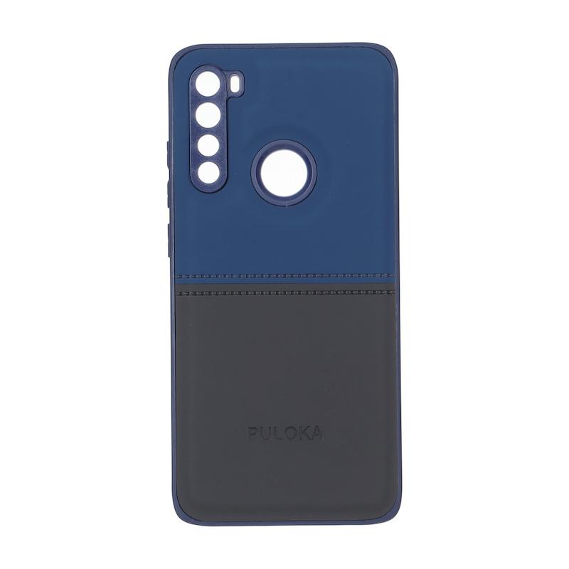 قاب گوشی Redmi Note 8 - Redmi Note 8 2021 شیائومی اورجینال Puloka پولوکا طرح جیر دو تکه دوخت دار محافظ لنزدار کد 159807