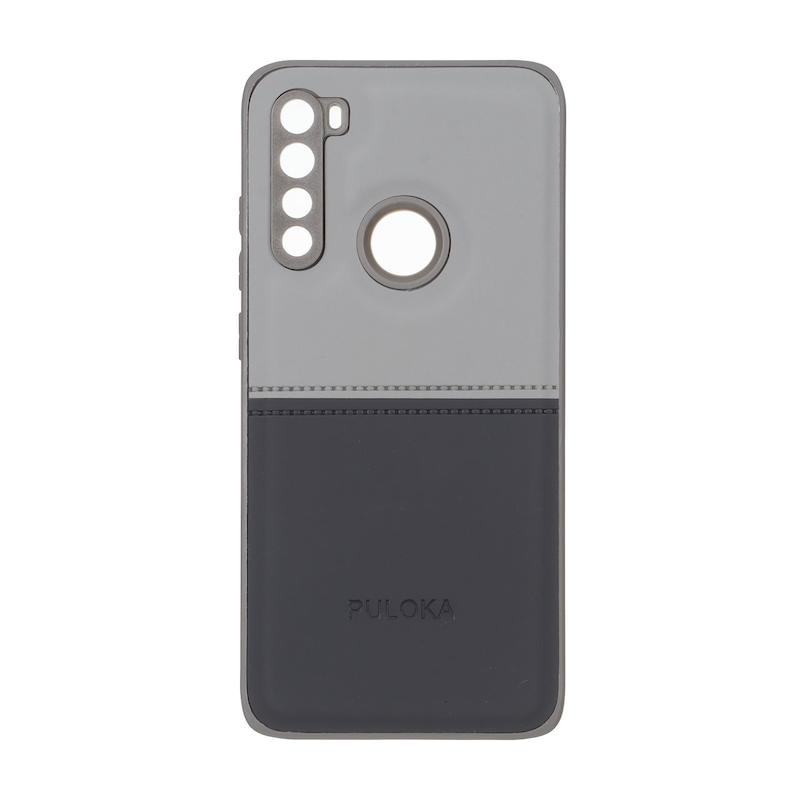 قاب گوشی Redmi Note 8 - Redmi Note 8 2021 شیائومی اورجینال Puloka پولوکا طرح جیر دو تکه دوخت دار محافظ لنزدار کد 159808