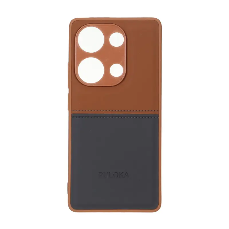 قاب گوشی Redmi Note 13 Pro 4G - Poco M6 Pro 4G شیائومی اورجینال Puloka پولوکا طرح جیر دو تکه دوخت دار محافظ لنزدار کد 159814