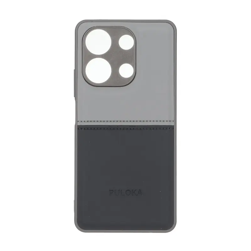 قاب گوشی Redmi Note 13 4G شیائومی اورجینال Puloka پولوکا طرح جیر دو تکه دوخت دار محافظ لنزدار کد 159820