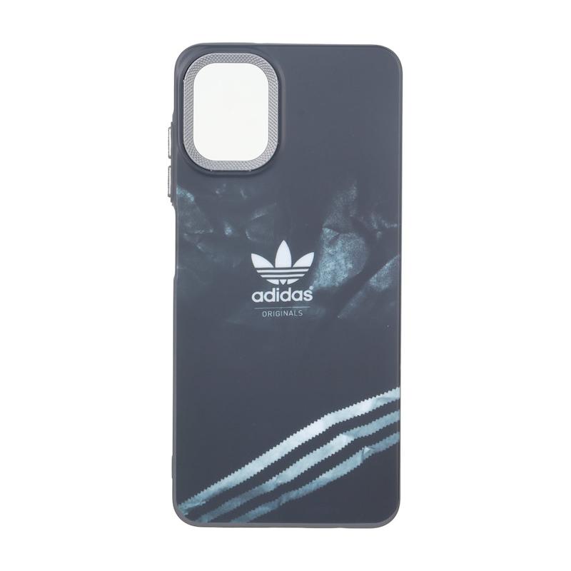 قاب گوشی Galaxy A06 سامسونگ لنز کربن مات فانتزی چاپ درجه یک سخت طرح adidas کد 160420