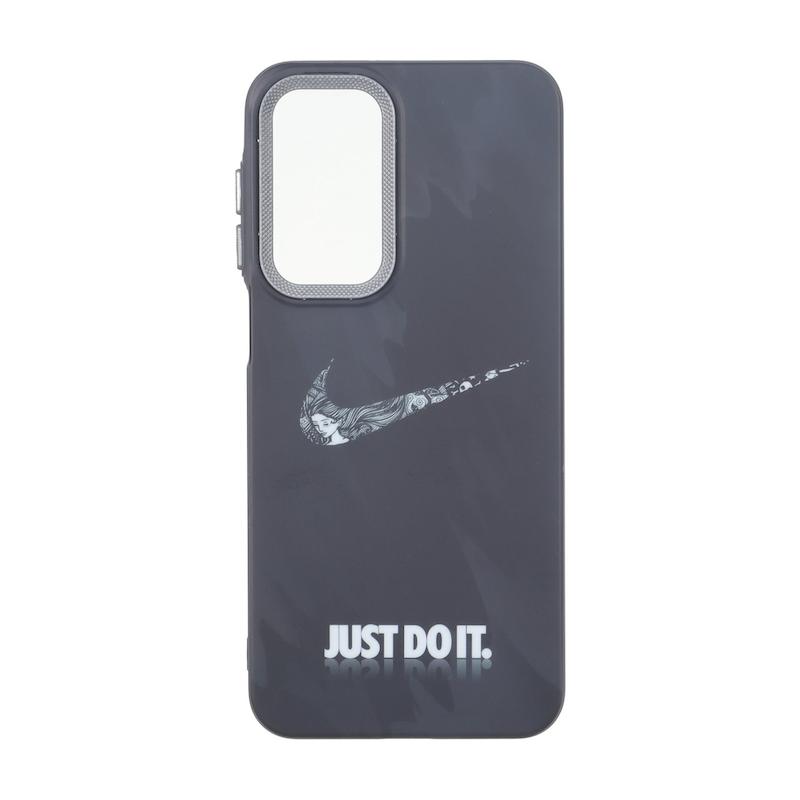 قاب گوشی Galaxy A17 سامسونگ لنز کربن مات فانتزی چاپ درجه یک سخت طرح NIKE کد 160453