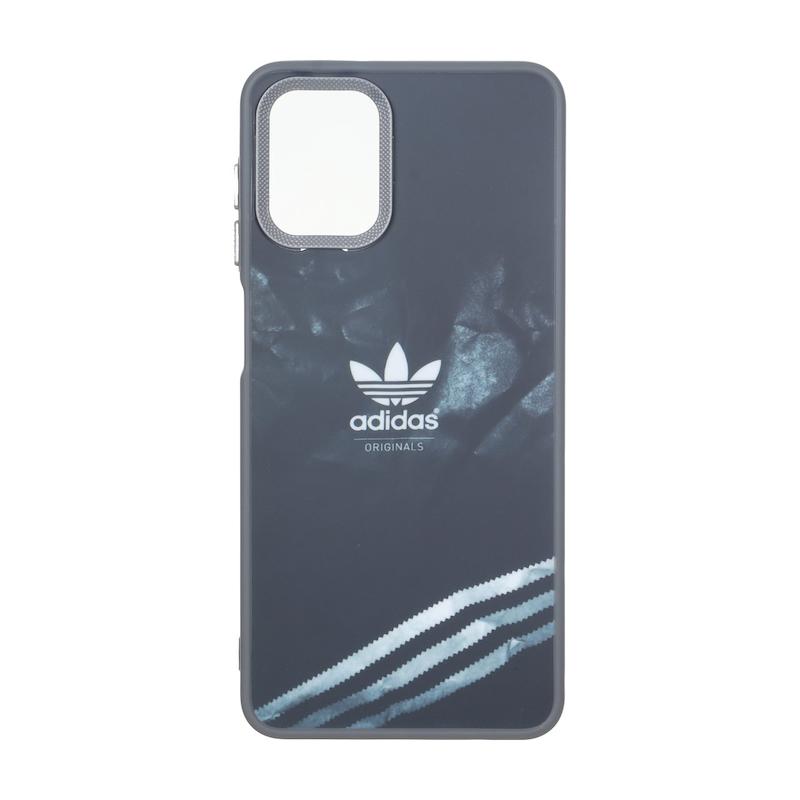 قاب گوشی Galaxy A12 - M12 سامسونگ لنز کربن مات فانتزی چاپ درجه یک سخت طرح adidas کد 160466