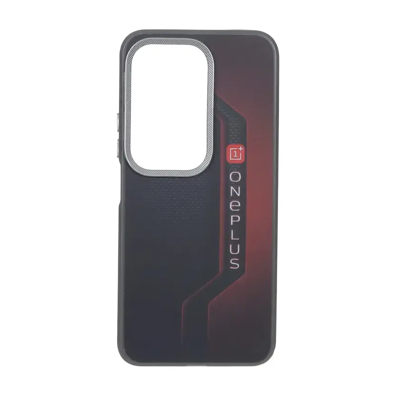 قاب گوشی Redmi 15 5G شیائومی لنز کربن مات فانتزی چاپ درجه یک سخت طرح ONE PLUS کد 160497