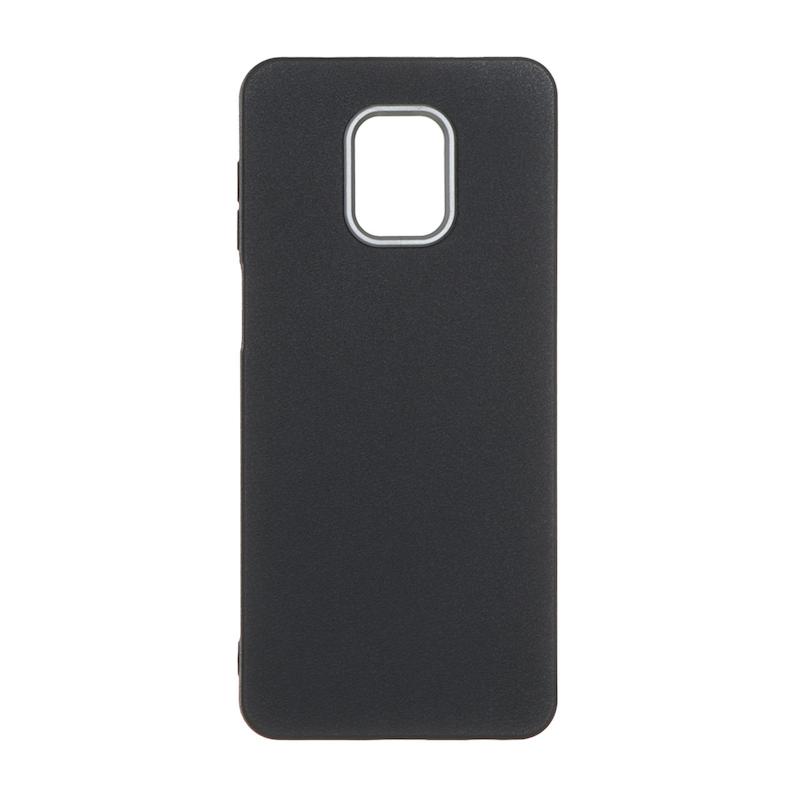 قاب گوشی Redmi Note 9S - Redmi Note 9 Pro شیائومی لدر دیزاین SOFT Lether Design سیلیکونی طرح چرم مشکی کد 160392