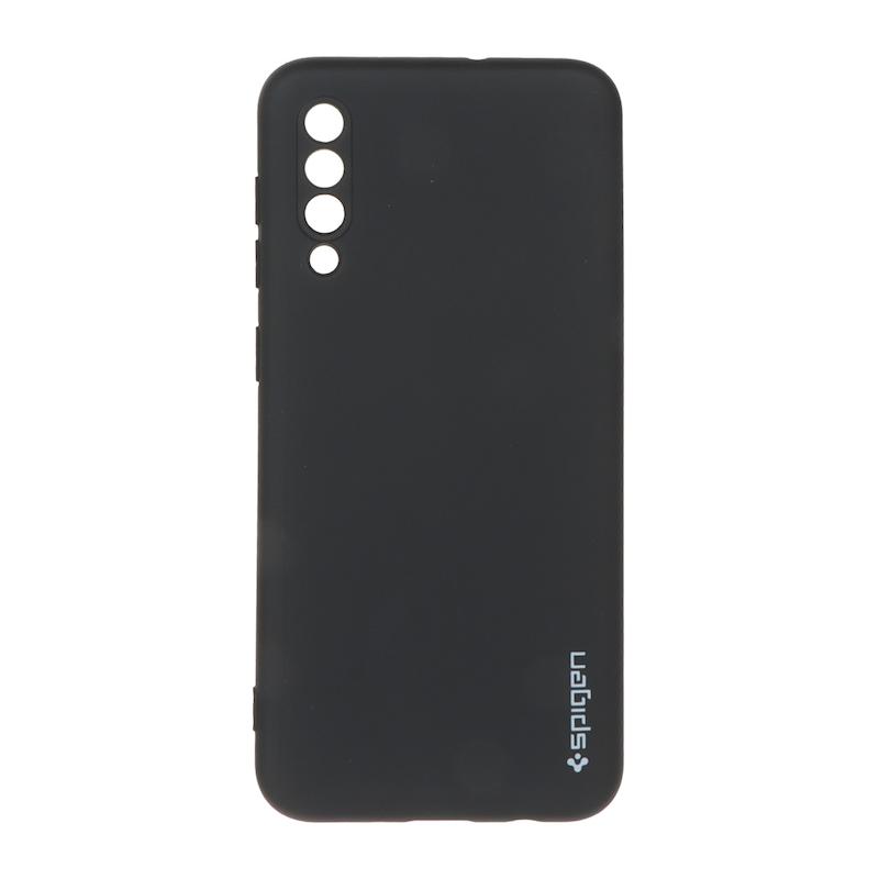 قاب گوشی Galaxy A30S - A50S - A50 سامسونگ سیلیکونی ژله ای PC برند SPIGEN اسپیگن مشکی کد 99798