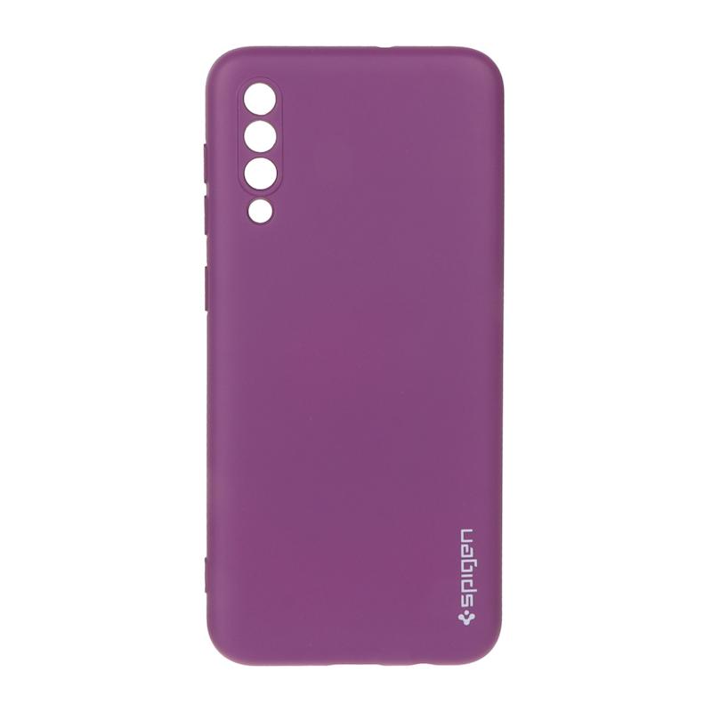 قاب گوشی Galaxy A30S - A50S - A50 سامسونگ سیلیکونی ژله ای PC برند SPIGEN اسپیگن بنفش کد 99801