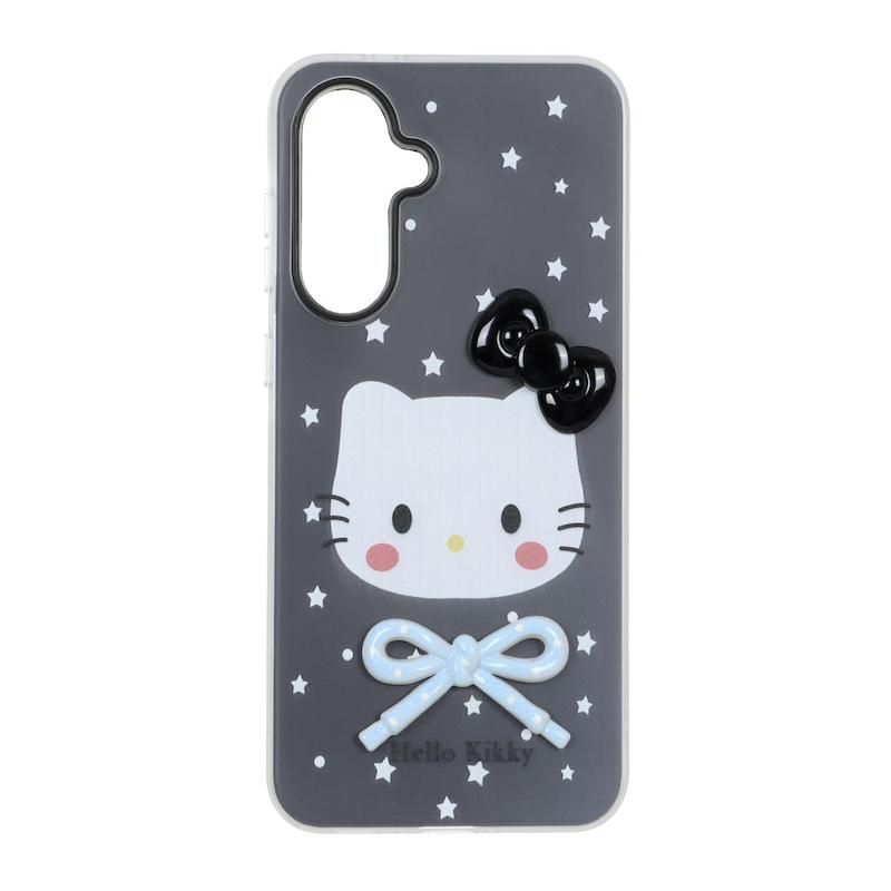قاب گوشی Galaxy A56 سامسونگ پاستیلی مات دوتیکه فانتزی SO CUTE طرح کیتی کیوت مشکی کد 99835