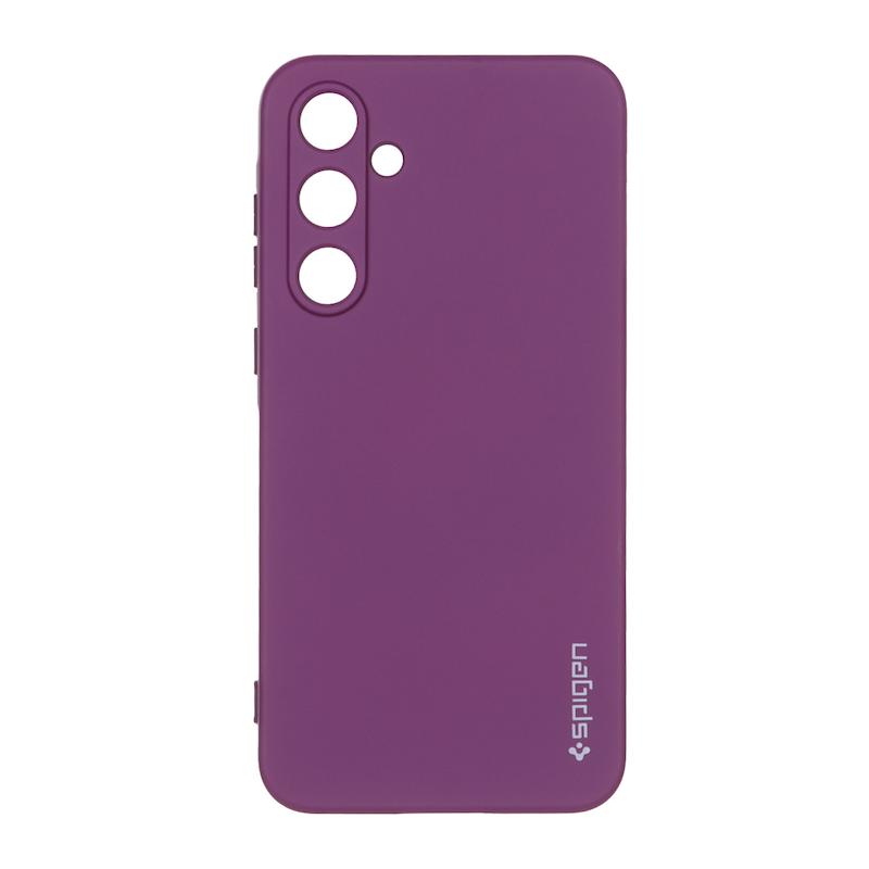 قاب گوشی Galaxy A55 سامسونگ سیلیکونی ژله ای PC برند SPIGEN اسپیگن بنفش کد E12-99892