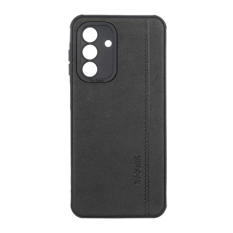 قاب گوشی Galaxy A17 سامسونگ ژله ای چرمی ساده Ryourk مشکی کد 159880