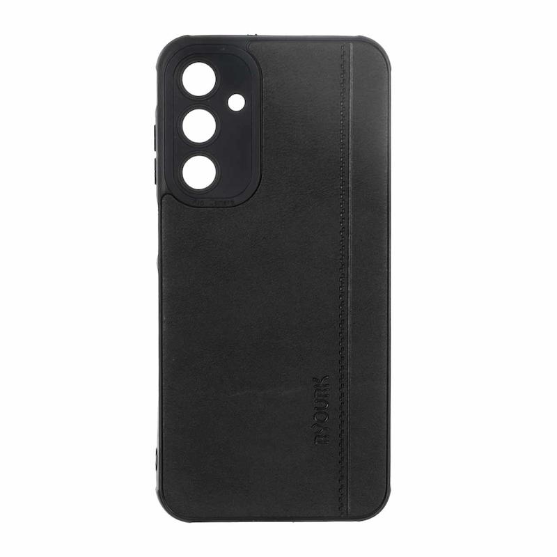 قاب گوشی Galaxy A25 سامسونگ ژله ای چرمی ساده Ryourk مشکی کد 159888