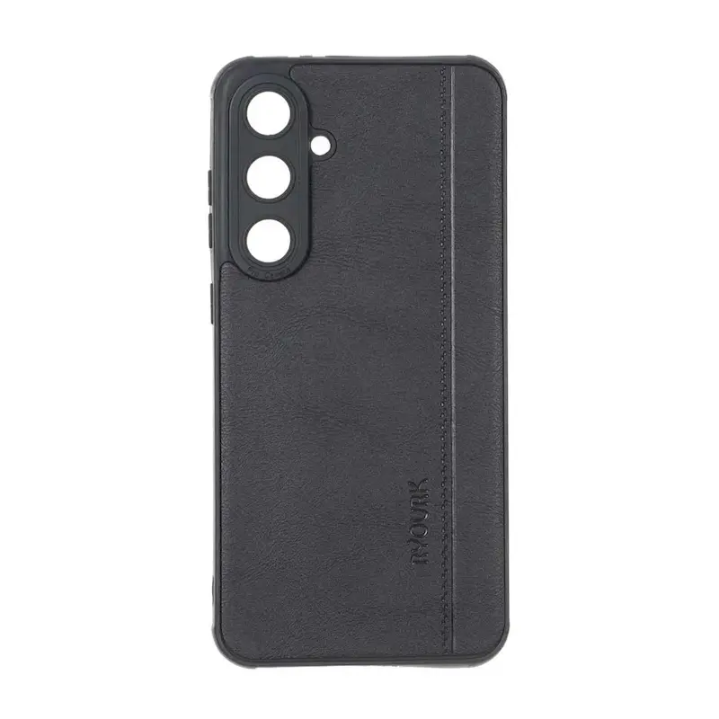 قاب گوشی Galaxy S24 FE سامسونگ ژله ای چرمی ساده Ryourk مشکی کد 159927