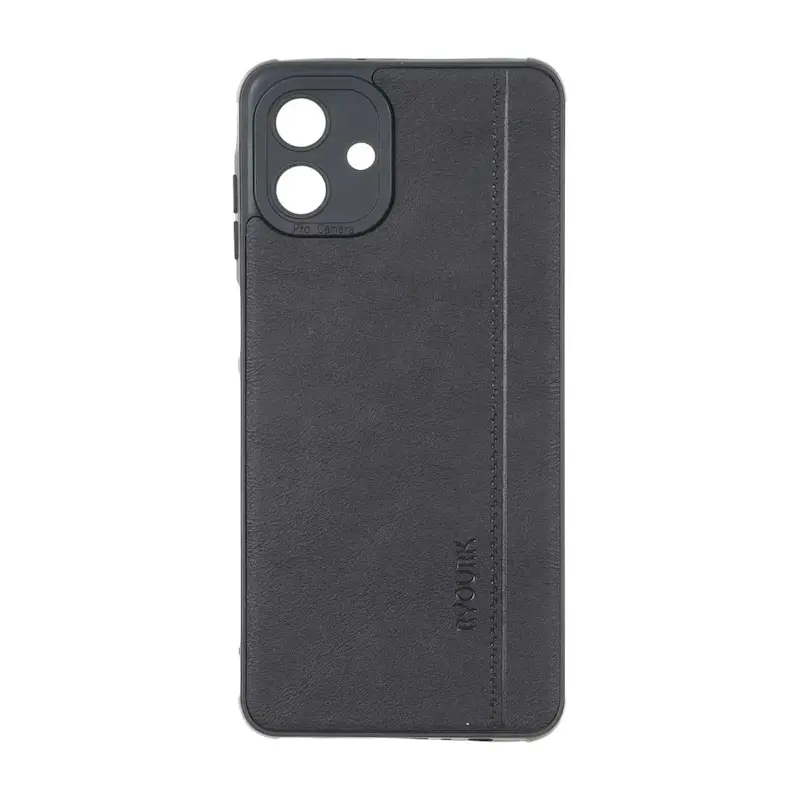 قاب گوشی Galaxy A07 سامسونگ ژله ای چرمی ساده Ryourk مشکی کد 159871