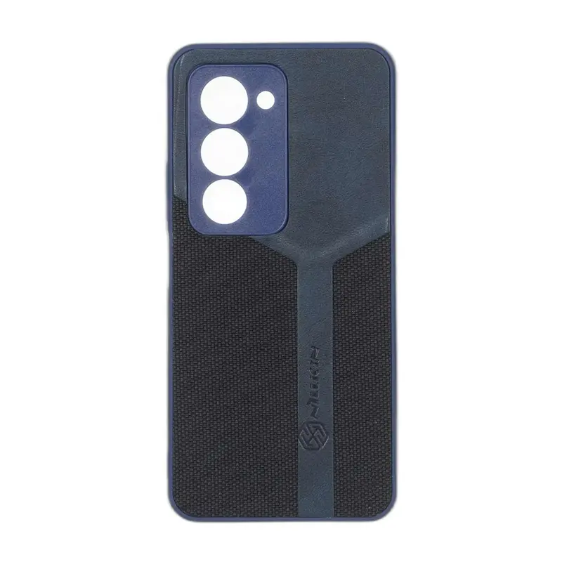 قاب گوشی Redmi 15 5G شیائومی چرمی سوزنی Nillkin دو تکه محافظ لنزدار کد 160195