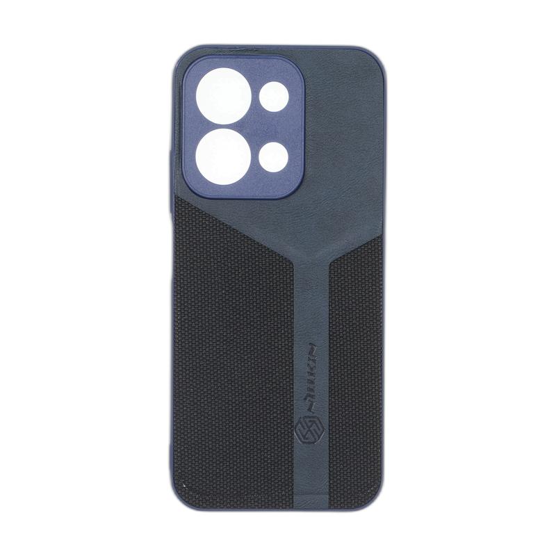 قاب گوشی Redmi 15C - Poco C85 شیائومی چرمی سوزنی Nillkin دو تکه محافظ لنزدار کد 160199