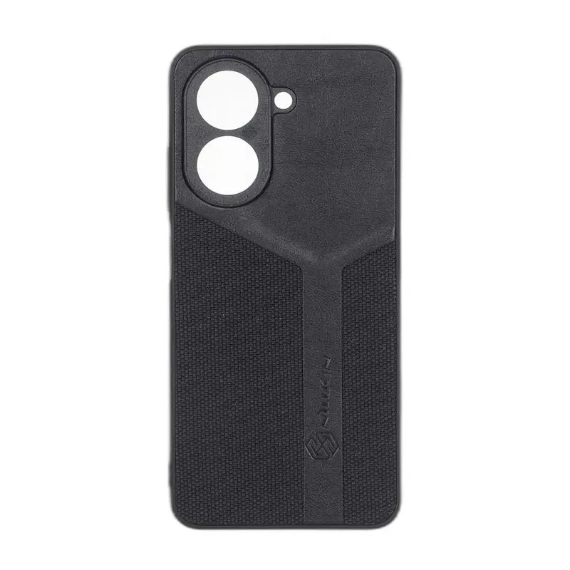 قاب گوشی Redmi A5 - Poco C71 شیائومی چرمی سوزنی Nillkin دو تکه محافظ لنزدار کد 160202