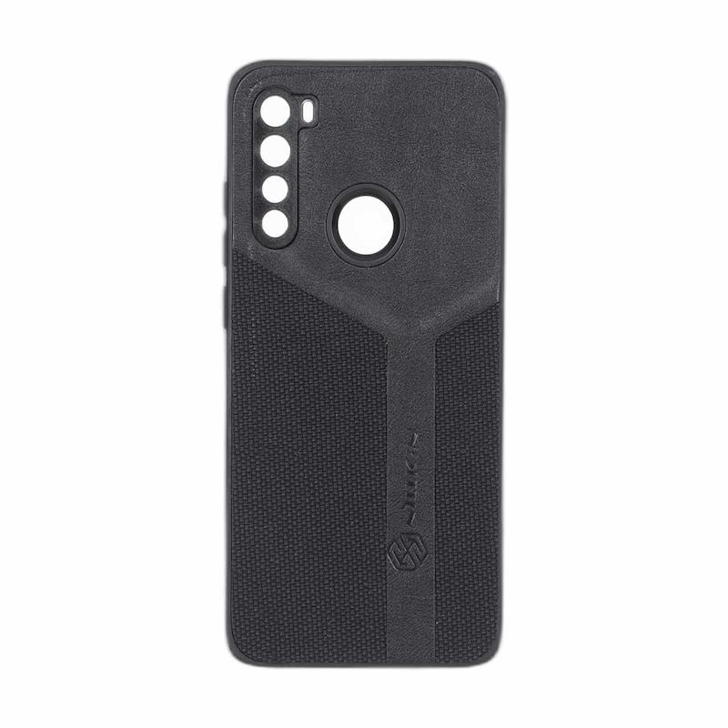 قاب گوشی  Redmi Note 8 - Redmi Note 8 2021 شیائومی چرمی سوزنی Nillkin دو تکه محافظ لنزدار کد 160203