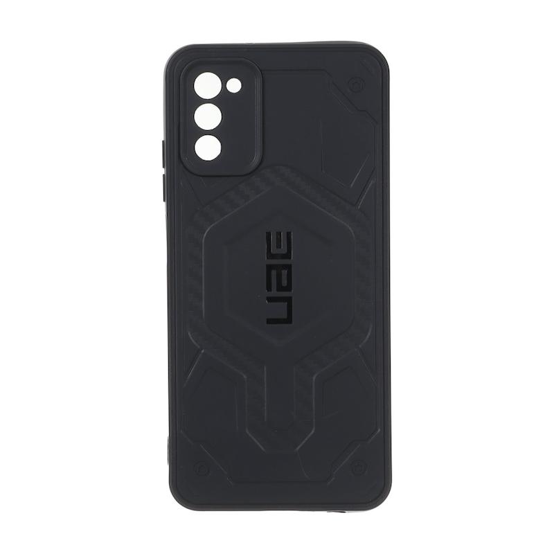 قاب گوشی Galaxy A02S - Galaxy A03S سامسونگ UAG Design سیلیکونی ژله ای محافظ لنز دار مشکی کد 160046