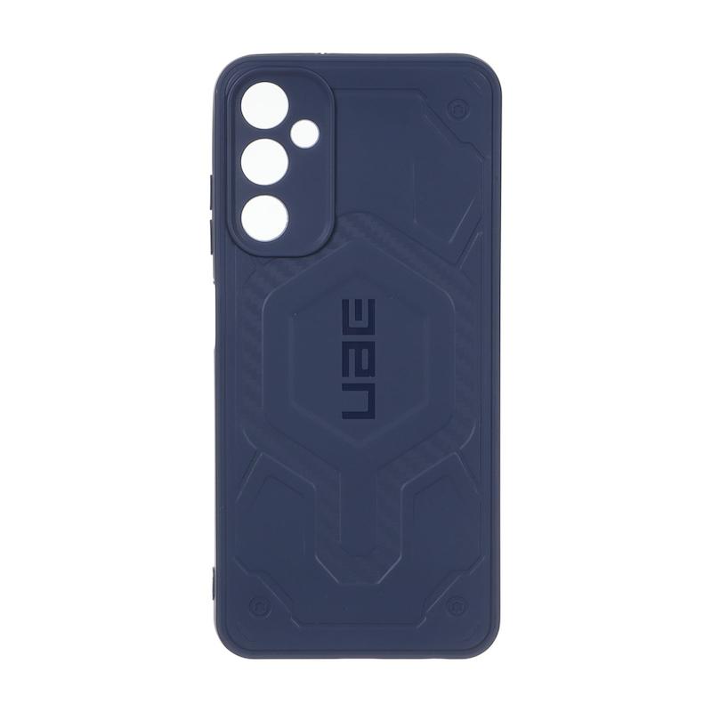 قاب گوشی Galaxy A05S سامسونگ UAG Design سیلیکونی ژله ای محافظ لنز دار سرمه ای کد E51-160048
