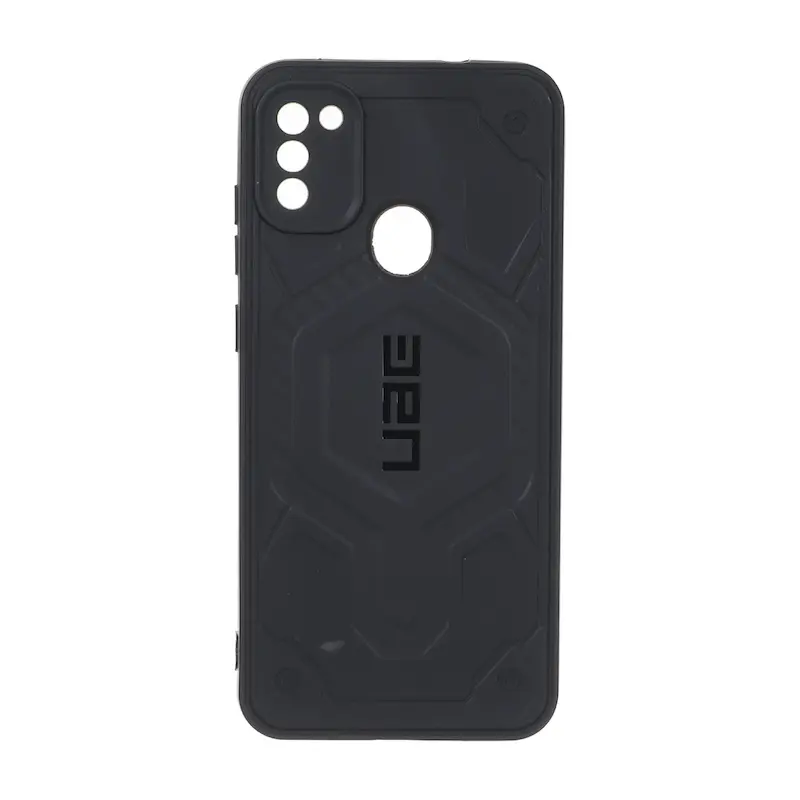 قاب گوشی Galaxy A11 - M11 سامسونگ UAG Design سیلیکونی ژله ای محافظ لنز دار مشکی کد 160058