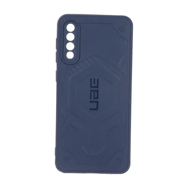قاب گوشی Galaxy A30S - A50S - A50 سامسونگ UAG Design سیلیکونی ژله ای محافظ لنز دار سرمه ای کد E51-160071