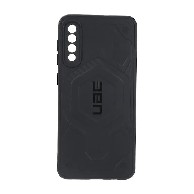 قاب گوشی Galaxy A30S - A50S - A50 سامسونگ UAG Design سیلیکونی ژله ای محافظ لنز دار مشکی کد 160072