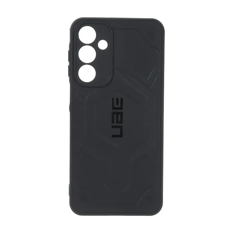 قاب گوشی Galaxy A16 سامسونگ UAG Design سیلیکونی ژله ای محافظ لنز دار مشکی کد E51-160080