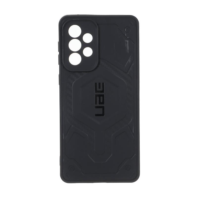قاب گوشی Galaxy A33 سامسونگ UAG Design سیلیکونی ژله ای محافظ لنز دار مشکی کد 160086