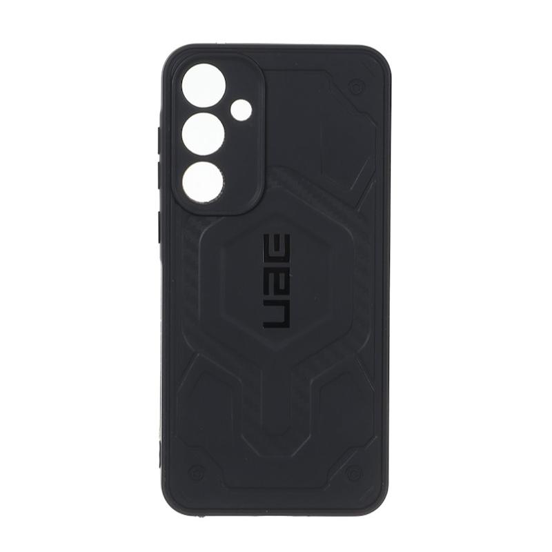 قاب گوشی Galaxy A55 سامسونگ UAG Design سیلیکونی ژله ای محافظ لنز دار مشکی کد E51-160097