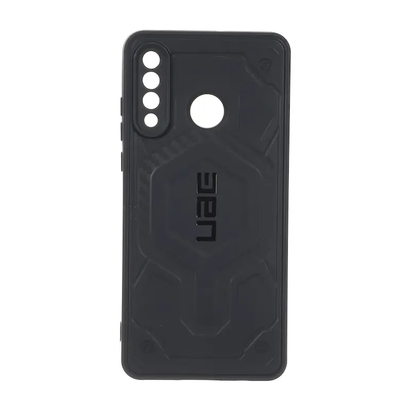 قاب گوشی Huawei P30 Lite هوآوی UAG Design سیلیکونی ژله ای محافظ لنز دار مشکی کد 160100
