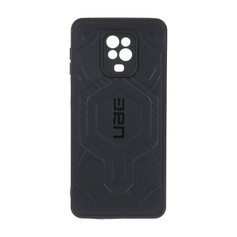 قاب گوشی Redmi Note 9S - Redmi Note 9 Pro شیائومی UAG Design سیلیکونی ژله ای محافظ لنز دار مشکی کد 160118